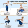 FEIERDUN Vibration Plate Exercise Machine, 400 LBS Capacity Vibration Plate for Lymphatic Drainage - 3 of 4