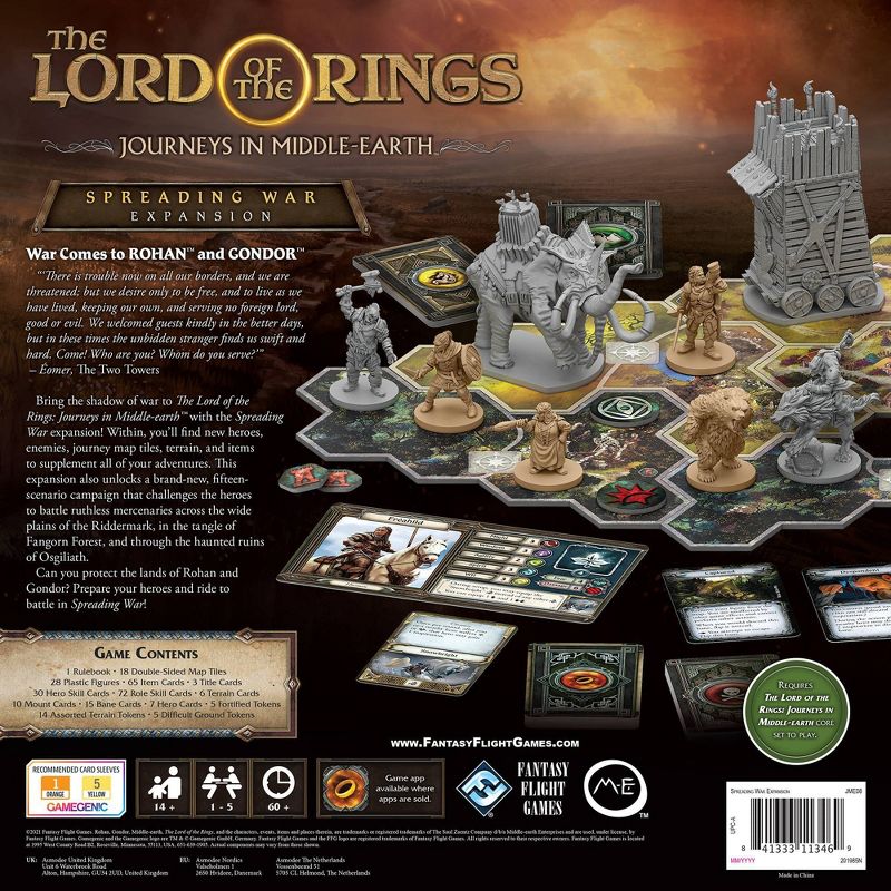 Lord of the Rings: Journeys In Middle Earth Spreading War Game Expansion, 3 of 7