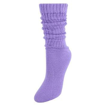 Geyoga 3 Pairs Slouch Socks Scrunch Socks Cotton Knit Boot Socks Soft Long  Socks Winter Stacked Socks for Women Girls