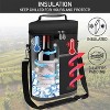 OPUX 2 Bottle Wine Carrier Tote, Insulated Leakproof Cooler Bag, Portable Case Travel Picnic BYOB Beach Christmas Gift - 2 of 4