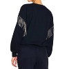 Women's Rhinestone Fringe Sweater - SKIES ARE BLUE - 2 of 4