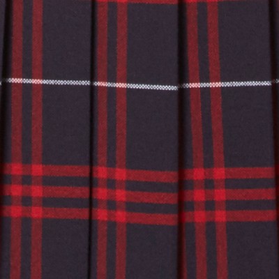 navy red plaid
