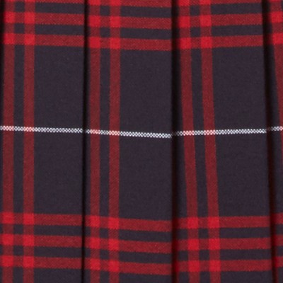 navy red plaid