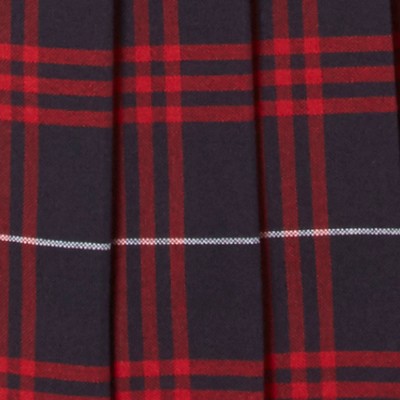 navy red plaid