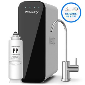 Waterdrop TSU Ultra-Filtration Under Sink Water Filter System with Faucet Extra 1 PP Replacement Filter - 1 of 4