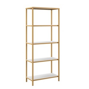 57" North Avenue 4 Shelf Vertical Bookcase - Sauder - 1 of 3