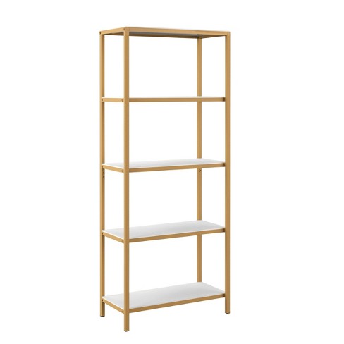 Target white deals shelving unit