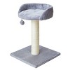 Two by Two Minneapolis - Gray Scratching Post Cat Furniture - 20.5 in. Tall - 4 of 4