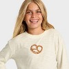 Girls' Long Sleeve Relaxed Fit Graphic T-Shirt - Cat & Jack™ - 2 of 4