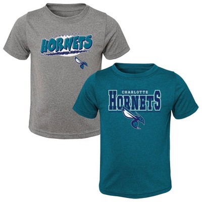New era Team Logo Charlotte Hornets Short Sleeve T-Shirt Blue