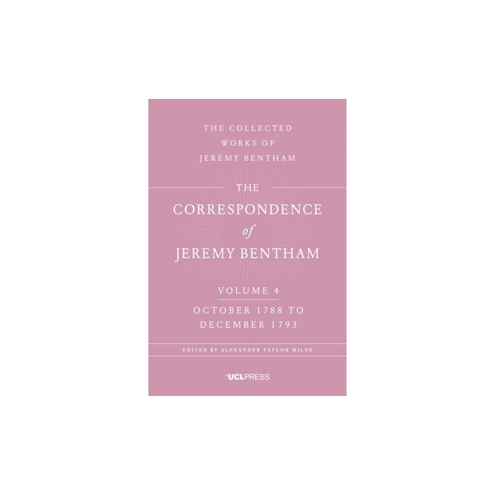 ISBN 9781911576167 product image for Correspondence of Jeremy Bentham : October 1788 to December 1793 (Vol 4) (Paperb | upcitemdb.com