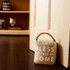Pavilion Gift Company - Bless This Home - 5" x 6" Door Stopper - Door Stops - 2 of 4
