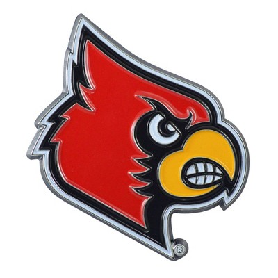 NCAA University of Louisville Cardinals 3D Metal Emblem