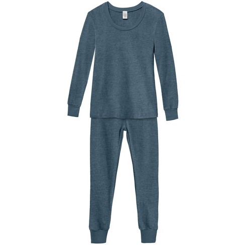 City Threads Usa-made Women's Soft & Cozy Thermal 2-piece Long