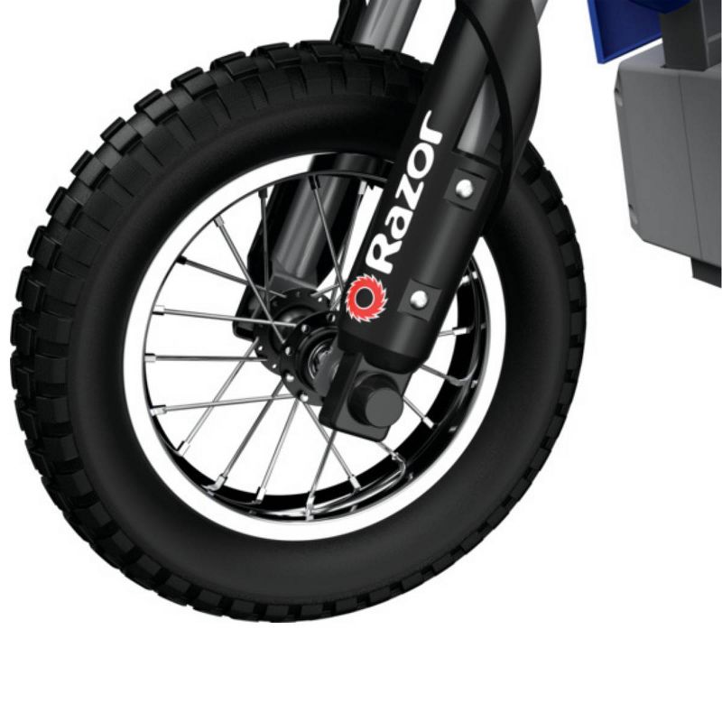 Razor 24V MX350 Dirt Rocket Electric Powered Ride-On Bike - Blue, 4 of 13