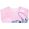 Disney Lilo & Stitch Little/Big Girls' Short Sleeve Sleep Dress Nightgown - 3 of 3
