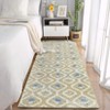Modern Rug Non Slip Low Pile Rug Soft Stain Resistant Throw Floor Cover Foldable Indoor Carpet for Living Room Bedroom - 4 of 4