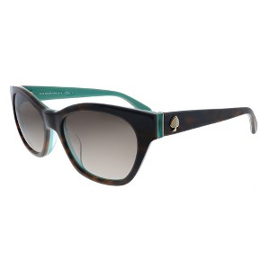 Kate Spade KS Jerri/S IPR Womens Cat-Eye Sunglasses Havana Blue 50mm - 1 of 3