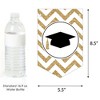 Big Dot of Happiness Gold Graduation Bunting Banner - Party Decorations - Congrats Grad 2025 - 2 of 4