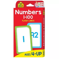 School Zone Publishing Numbers 1-100 Flash Cards