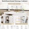 TIRAMISUBEST 36'' Bathroom Vanity with Ceramic Sink, Freestanding Bathroom Vanity Cabinet with 2 Soft Close Doors, Adjustable Shelves and 3 Drawers - 4 of 4