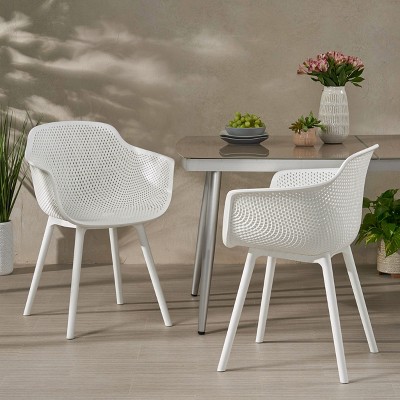 Set of 2 Lotus Dining Chair-Christopher Knight Home