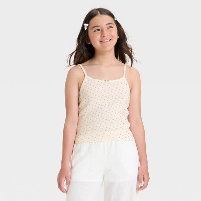 Girls' Pointelle Cami - art class™