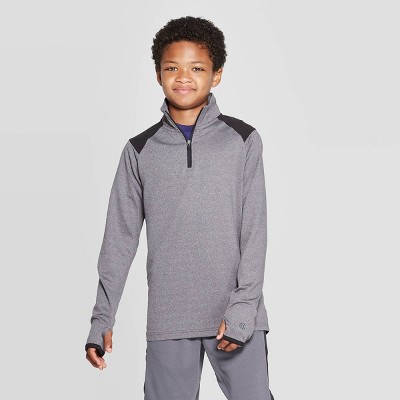 Boys' Performance 1/4 Zip Pullover - C9 Champion® Gray XS