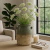 Decorative Ceramic Vase for Flowers in Room Display - Traditional Vase Perfect Home Decor Accent for Living Room, Bedroom, and Office - 2 of 4