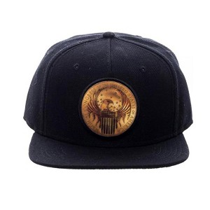 Bioworld Fantastic Beasts and Where to Find Them Macusa Shield Black Snapback Hat - 1 of 4