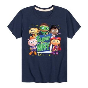 Boys' - Super Why - Whyatt And Friends Short Sleeve Graphic T-Shirt - 1 of 3