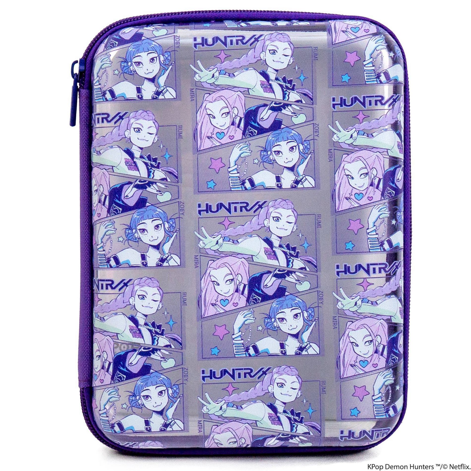 KPop Demon Hunters Vinyl Hard Sided Pencil Case