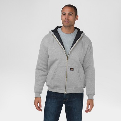 dickies heavyweight quilted fleece hoodie