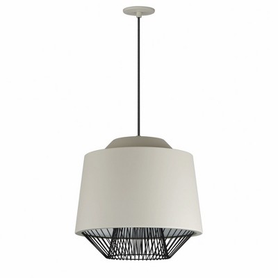 ET2 Lighting Phoenix 1 - Light Pendant in  Gray/Black