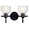 Kichler Lighting Avery 2 - Light Vanity in  Black - 2 of 4