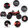 24V 2-Seater Ride On UTV with Remote Control, 10AH Battery, 400W Motors, LED Lights, Music, Horn, Suspension - 4 of 4