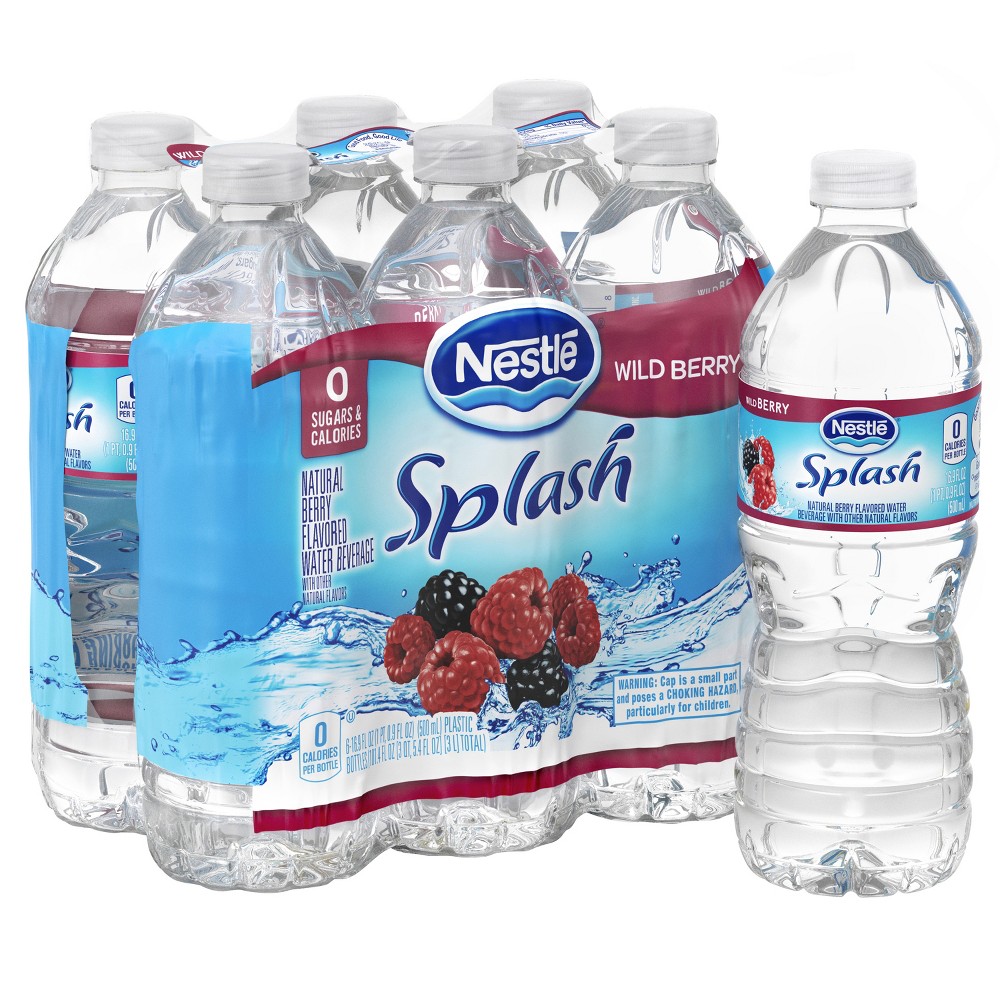 UPC 068274342172 product image for Nestle Pure Life Splash Wild Berry Flavored Water 16.9 oz 6 pk | upcitemdb.com