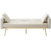 DOMETOUR 67.7 Inches Futon Sofa Bed, Modern Convertible Sofa Bed for Living Room Bedroom - 4 of 4