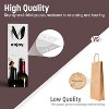 12pcs Wine Gift Bag, Silk Handles Recyclable Paper Wine Bottle Bag, Bulk Set for Wedding, Business Parties, Birthdays - Tirrinia - 4 of 4