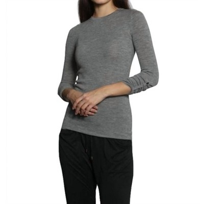 Women's Solid Merino Crew Sweater - LABEL+thread