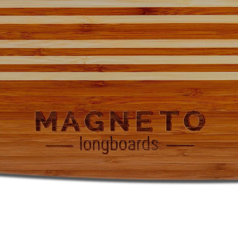 Magneto Hana Longboard Skateboard | 42" x 9" | Bamboo with Hard Maple Core | Carving & Dancing | Free Skate Tool | Hana Cruiser, 4 of 9
