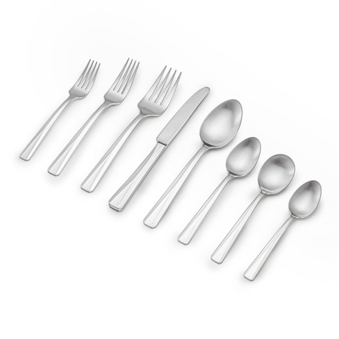 68-Piece Silverware Set with Serving Utensils, EWFEN Heavy Duty Stainless  Steel Flatware Set for 12, Food-Grade Tableware Cutlery Include