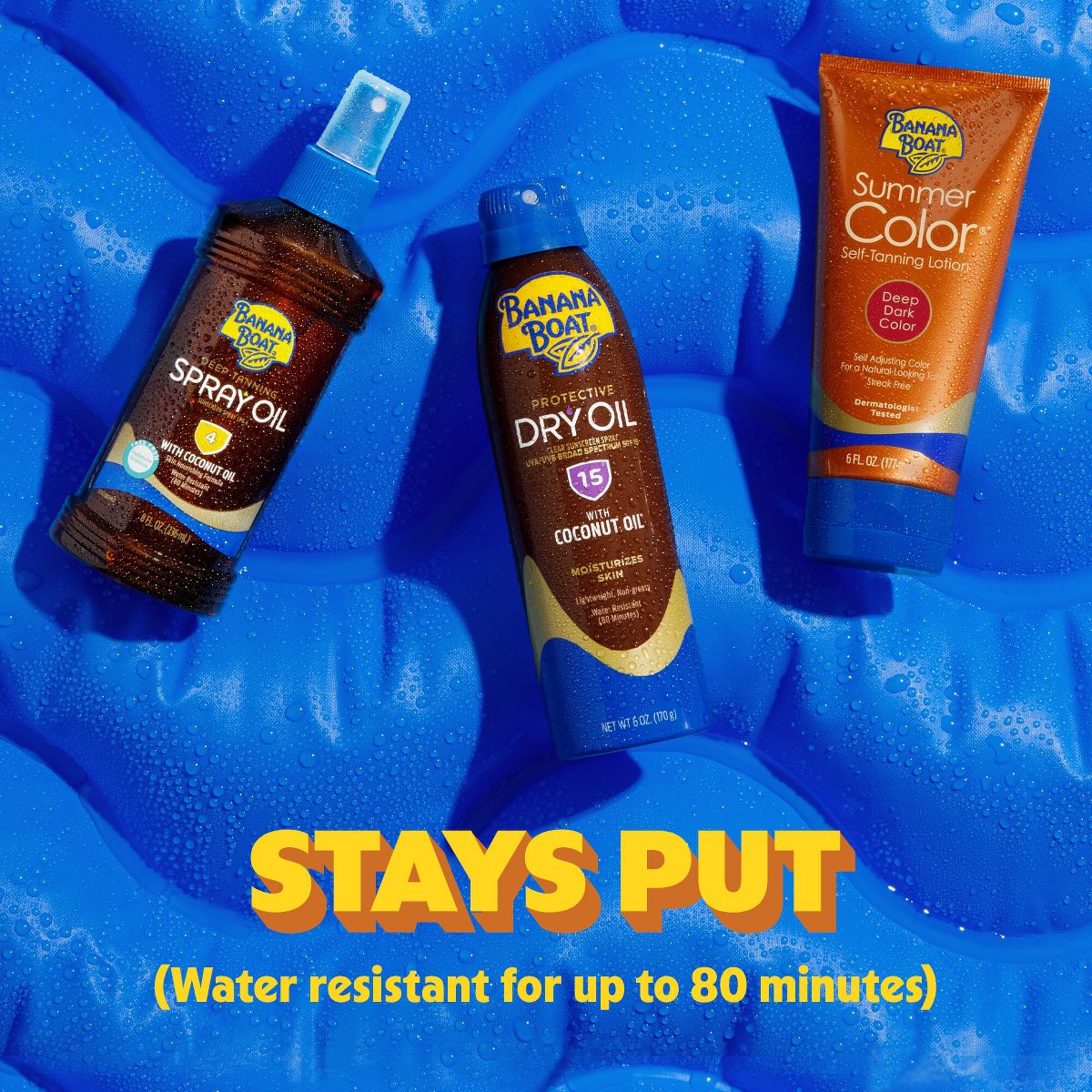 Banana Boat Deep Tanning Oil Sunscreen Pump Spray - SPF 4 - 8oz - thumbnail 7