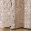 Set Of 2 Camden Textured Light Reducing Energy Saving Grommet Top Window Curtain Panels - Kate Aurora - 4 of 4