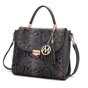 MKF Collection Lilli Vegan Leather Satchel Bag for Women by Mia K - 1 of 4