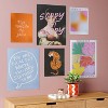 Set of 6 Printed Posters with Adhesive Expressive Maximalist - Room Essentials™ - 2 of 4