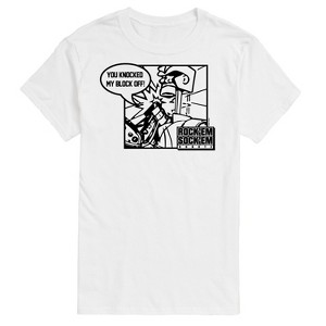 Men's - Rock 'Em Sock 'Em Robots - You Knocked My Block Off Short Sleeve Graphic T-Shirt - 1 of 4