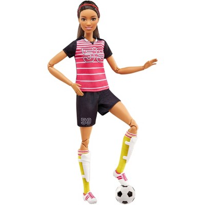 barbie soccer player