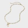 14K Gold Dipped Pearl Charm on Chain Initial Necklace - A New Day Gold - 3 of 4
