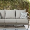 Chic Crate Weather Resistant Standard Patio Sofa - 2 of 4